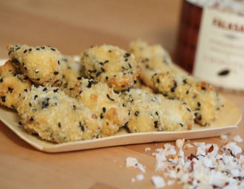 Truthahn Nuggets mit Chili-Salz Rezept