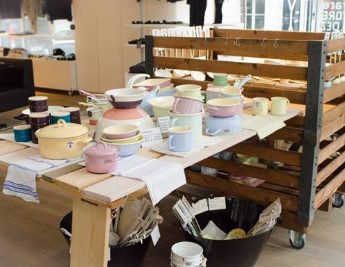 Der Riess Pop-Up-Store - jedes Tag im neuen Look dekoriert. 