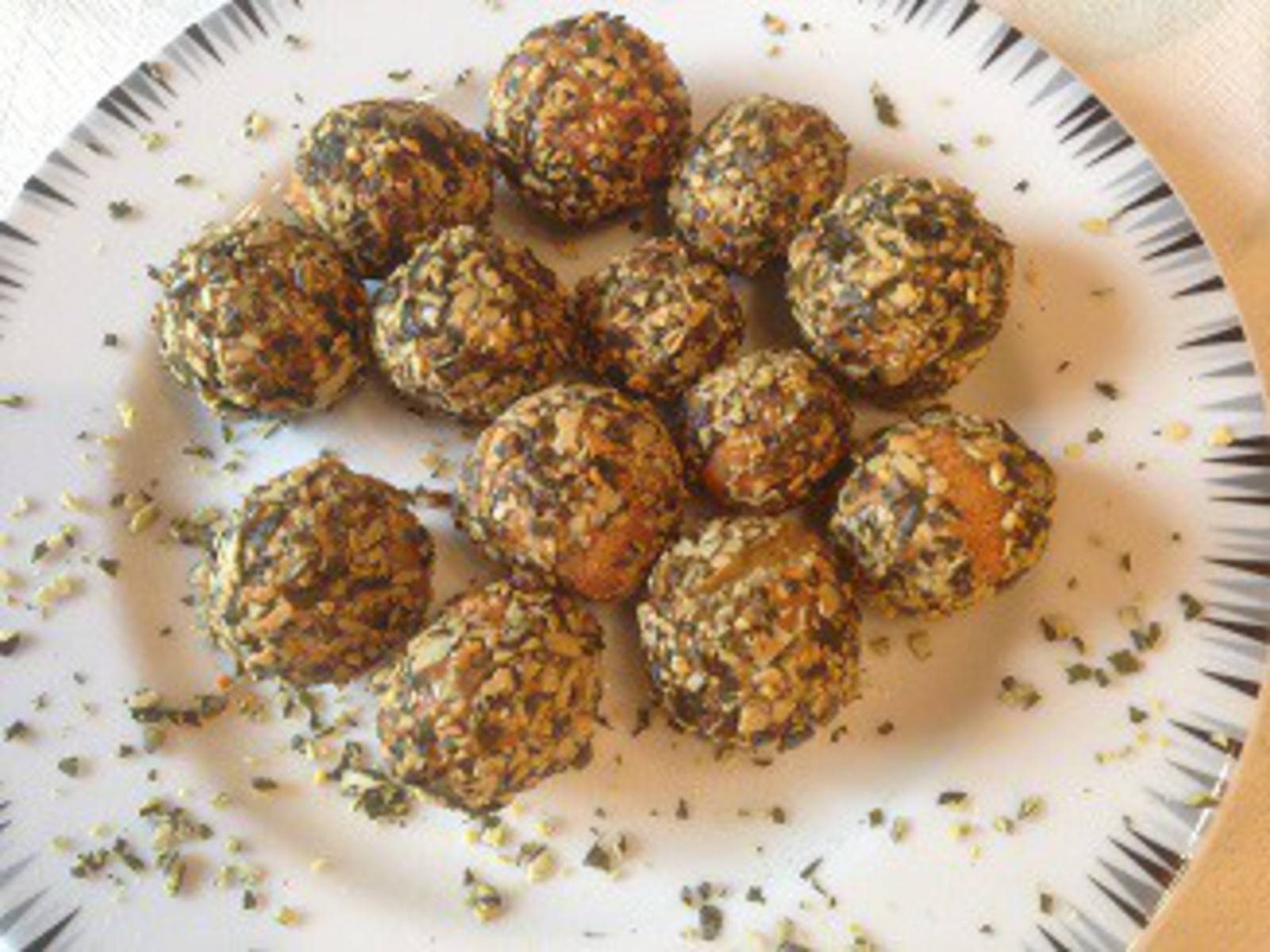 Erdäpfelkugerln im Kürbismantel Rezept - ichkoche.at Erdäpfelkugerln im Kürbismantel Rezept - ichkoche.at