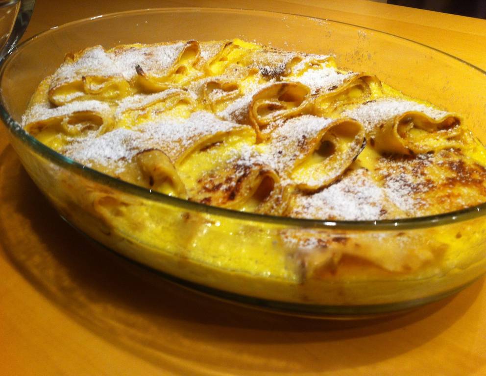 Topfenpalatschinken-Auflauf Topfenpalatschinken-Auflauf