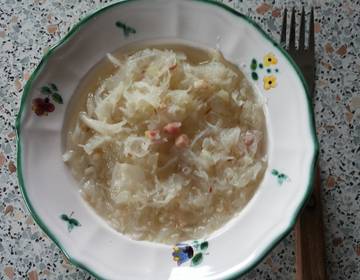 Warmer Krautsalat mit Speck