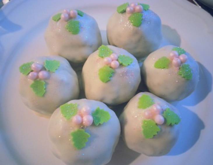 Mistelzweig Cakepops Mistelzweig Cakepops
