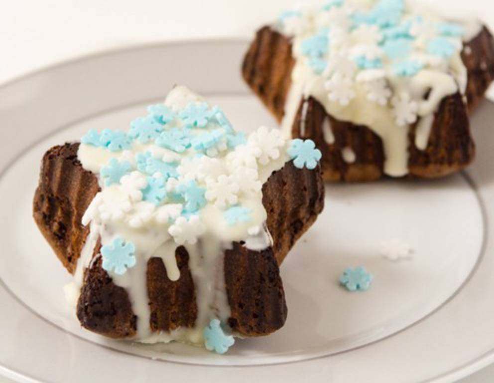 Schneeflocken Muffins Schneeflocken Muffins