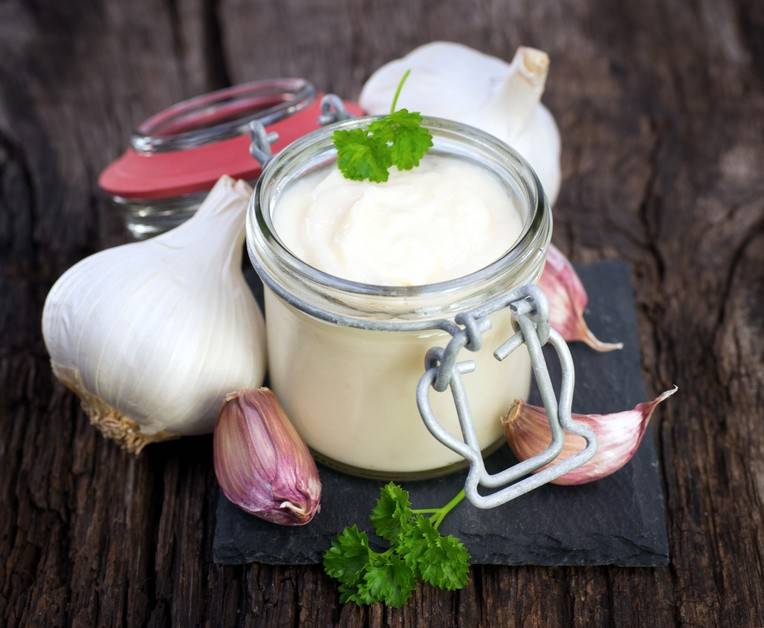Knoblauchdip Rezept