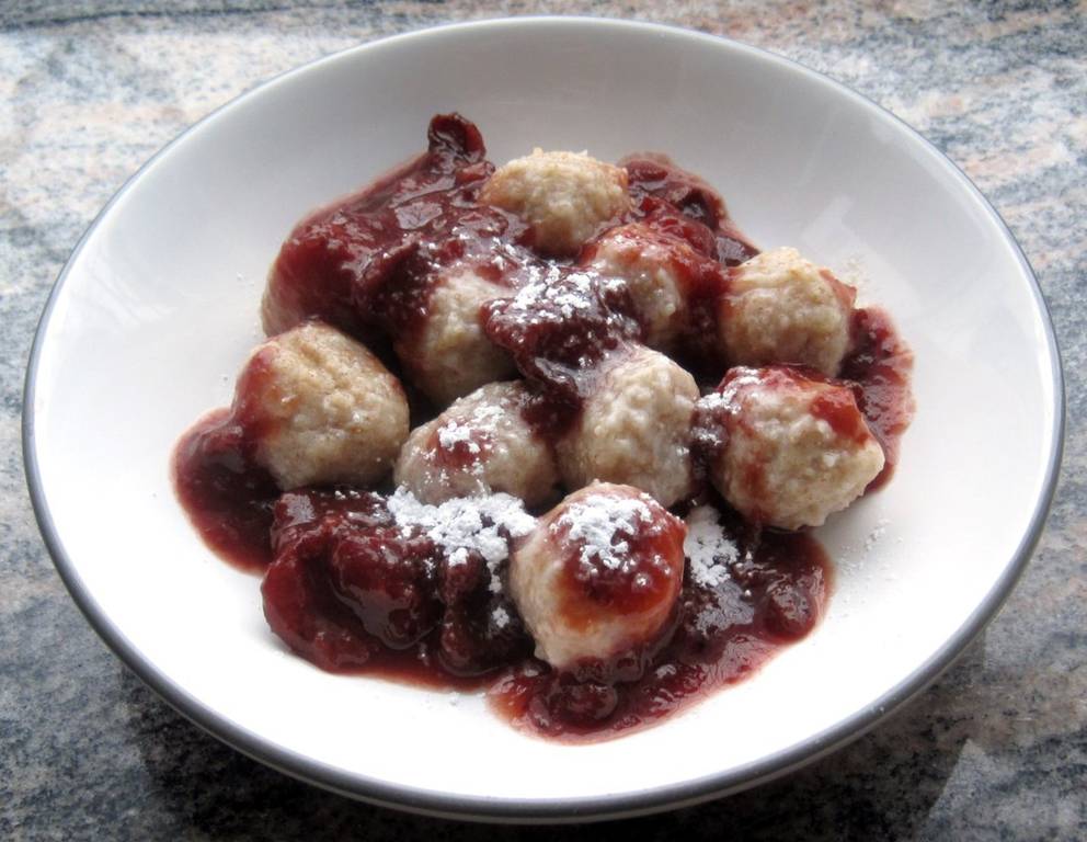 Topfenknödel Topfenknödel