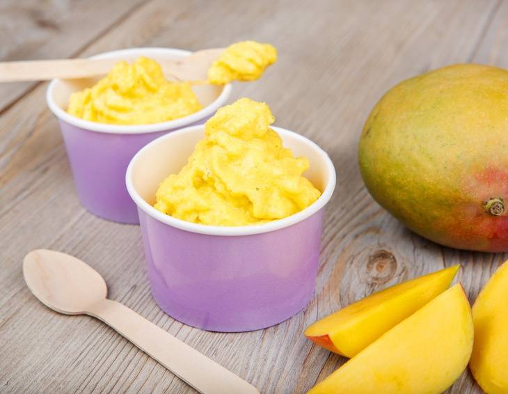 Mango-Sorbet Mango-Sorbet