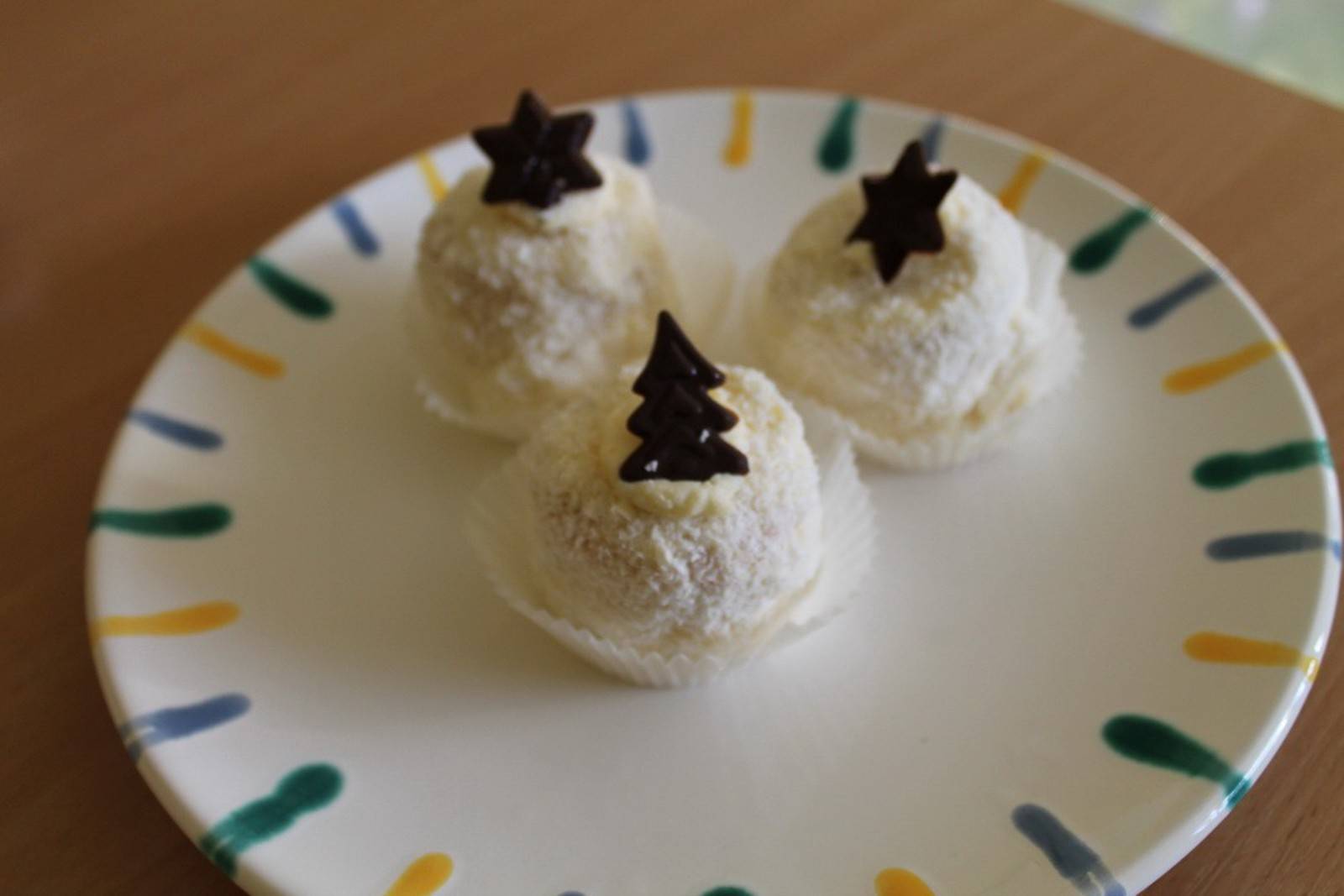 Weihnachtliches Weißer Traum-Gebäck