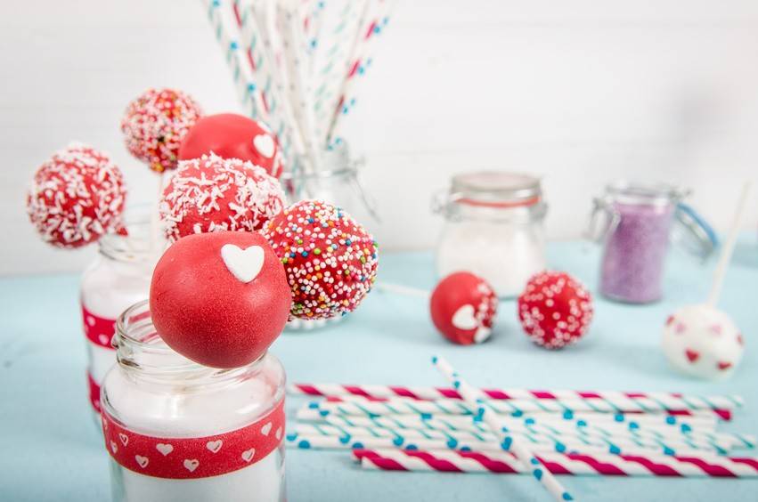Herzchen Cake Pops Rezept