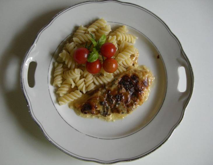 Hühnerbrüste in Käsesauce Hühnerbrüste in Käsesauce