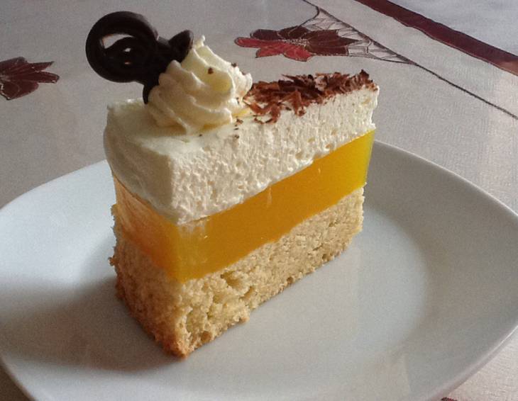 Orangen-Obers-Torte