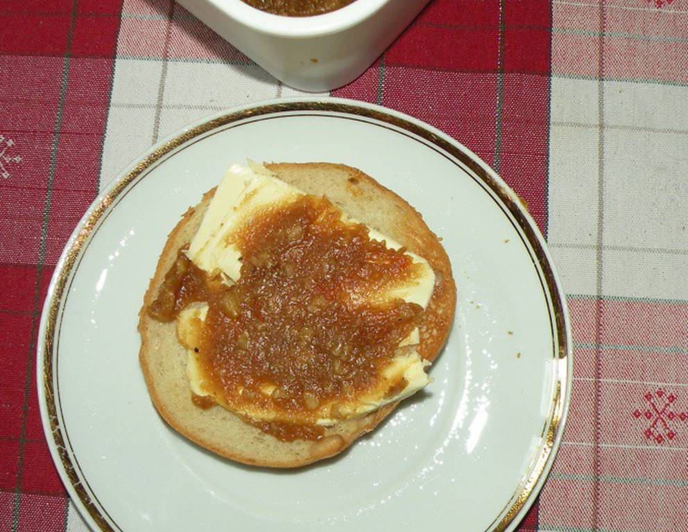 Orangenkaramell-Brotaufstrich Orangenkaramell-Brotaufstrich