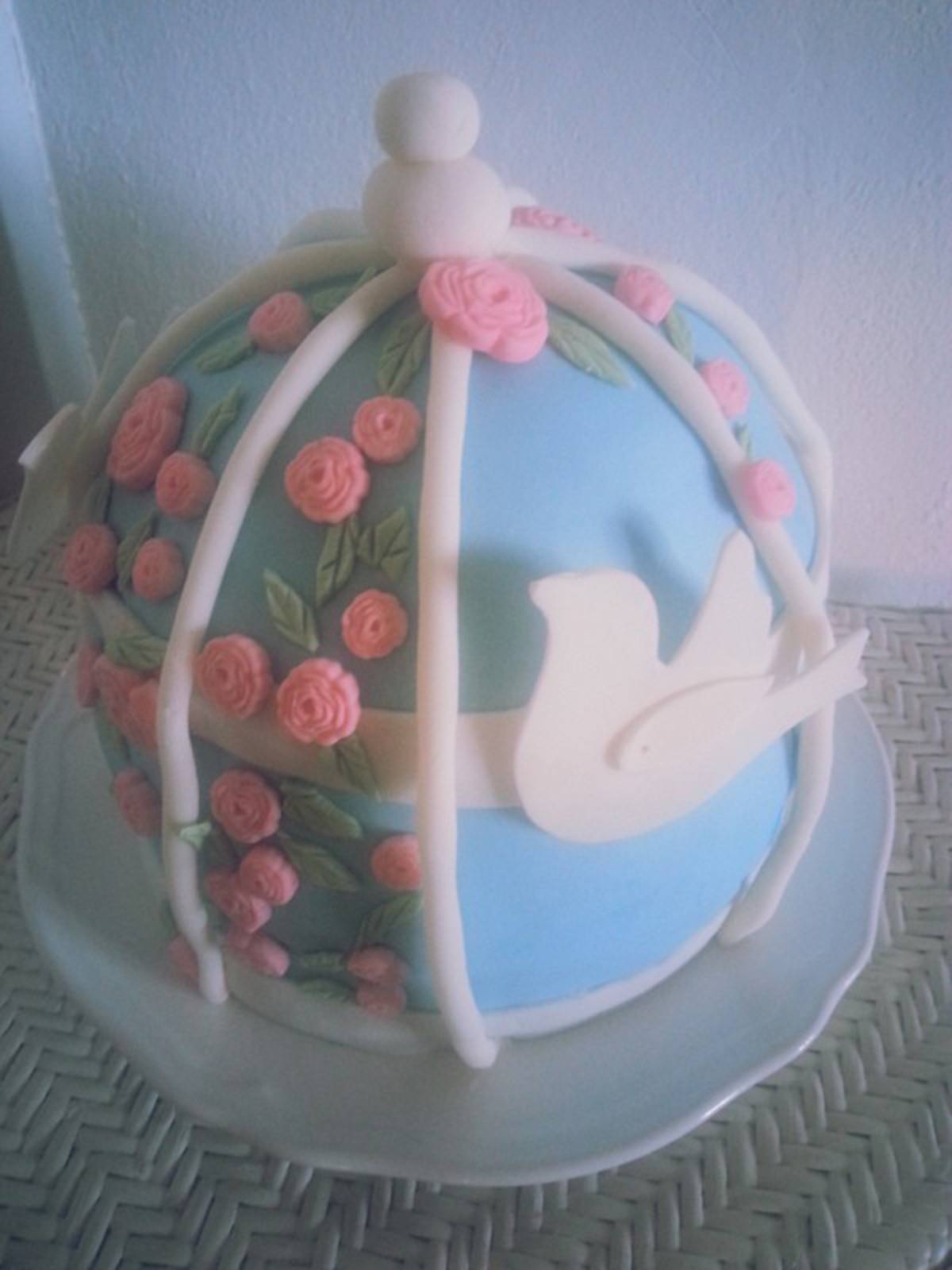 Vogelkäfig Torte