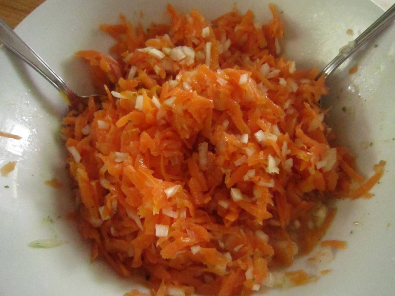 Einfacher Karottensalat