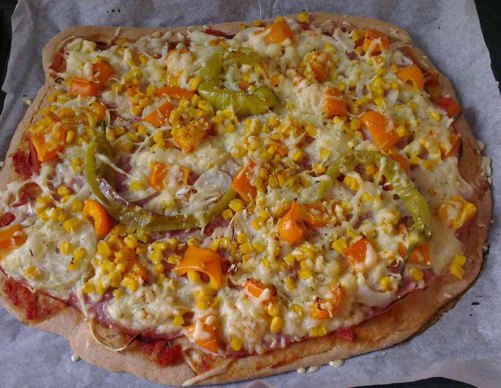 Dinkelvollkornpizza Dinkelvollkornpizza