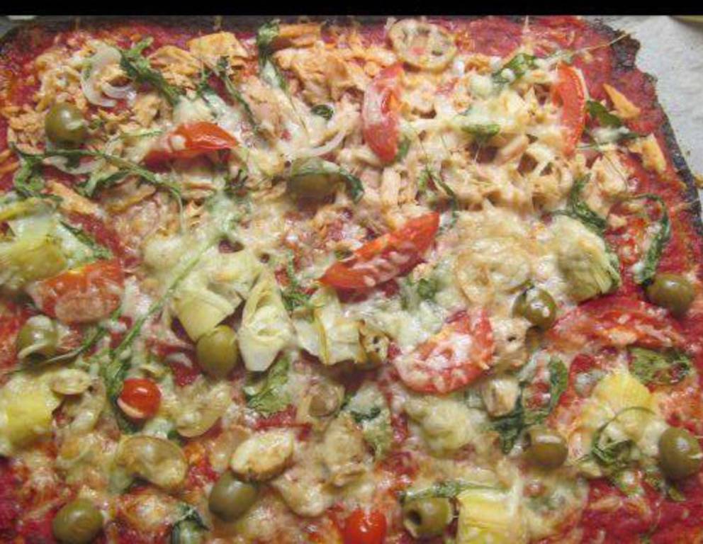 Pizza ohne Mehl Pizza ohne Mehl