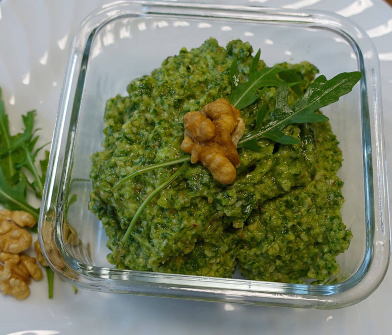 Rucola-Walnuss-Pesto Rezept - ichkoche.de
