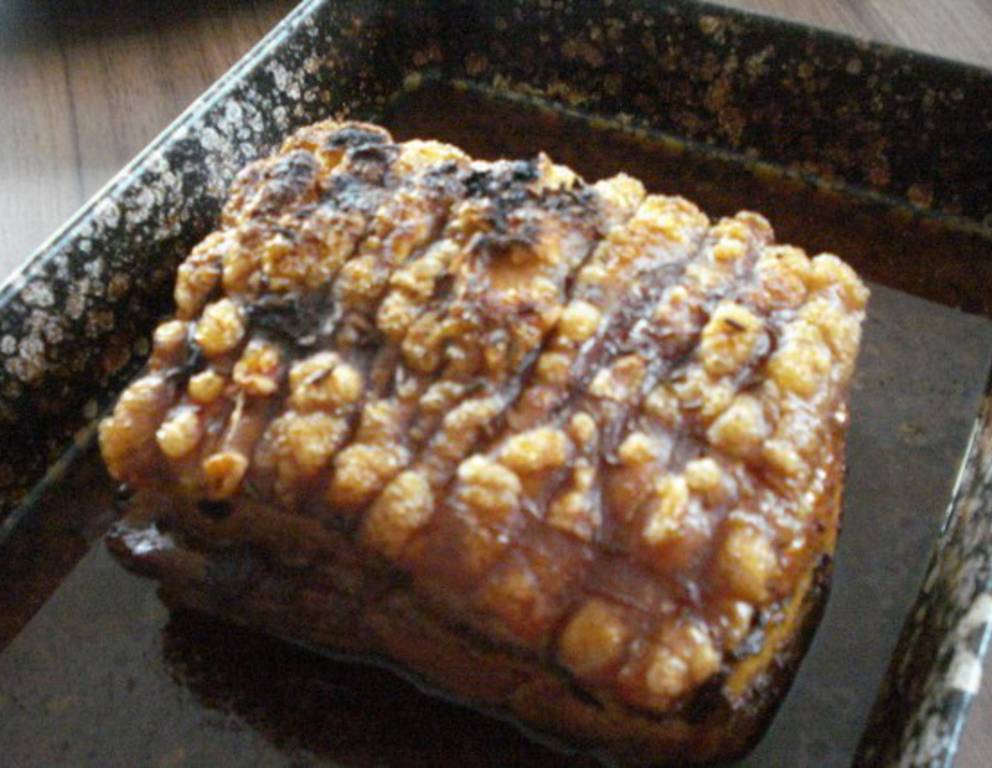 Schweinsbraten mit Kruste Schweinsbraten mit Kruste