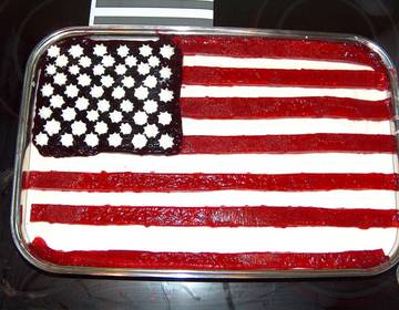 Stars and Stripes Cake