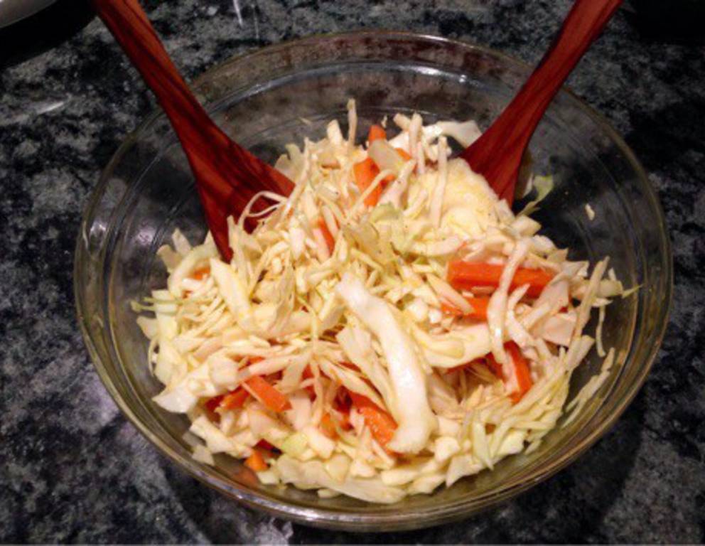 Krautsalat nach Thaiart Krautsalat nach Thaiart