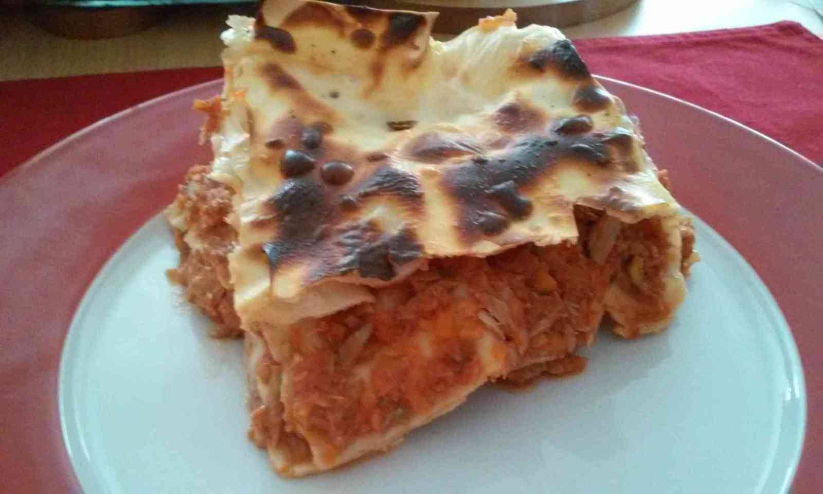 Thunfischlasagne