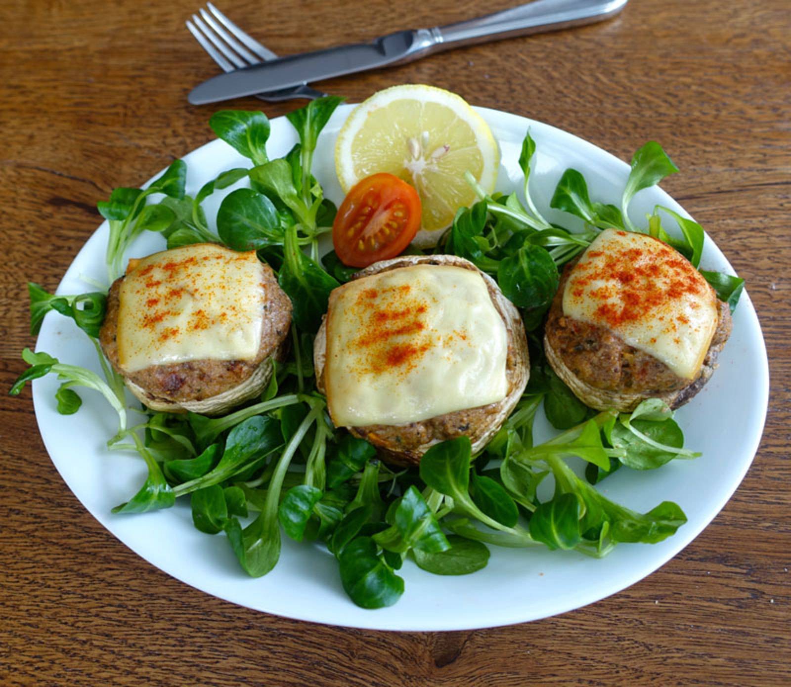 Gefüllte Riesenchampignons Rezept - ichkoche.at Gefüllte Riesenchampignons Rezept - ichkoche.at