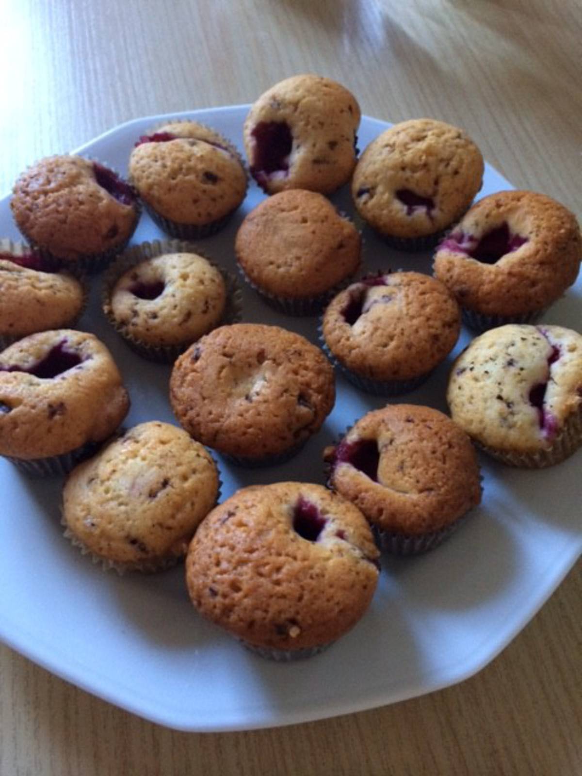 Saftige Himbeermuffins