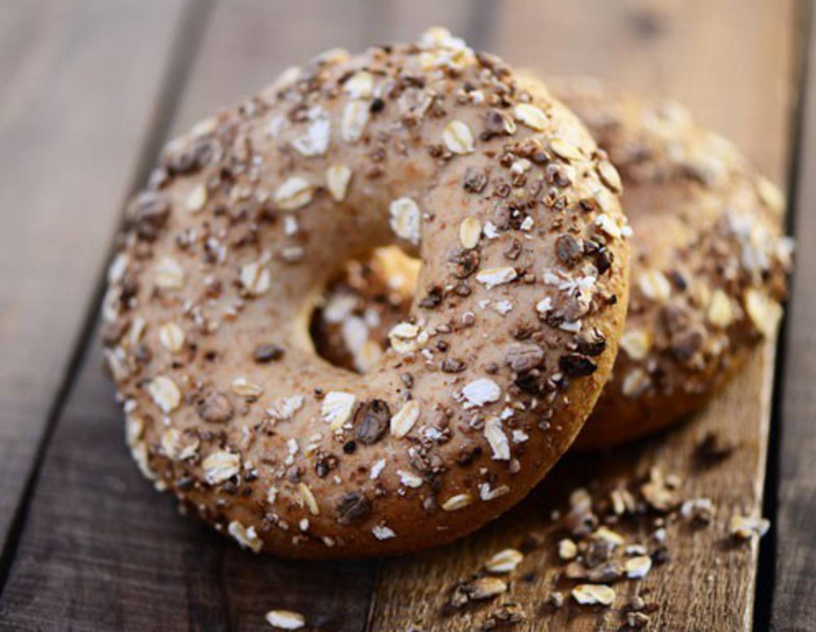 Vollkorn-Bagels Rezept