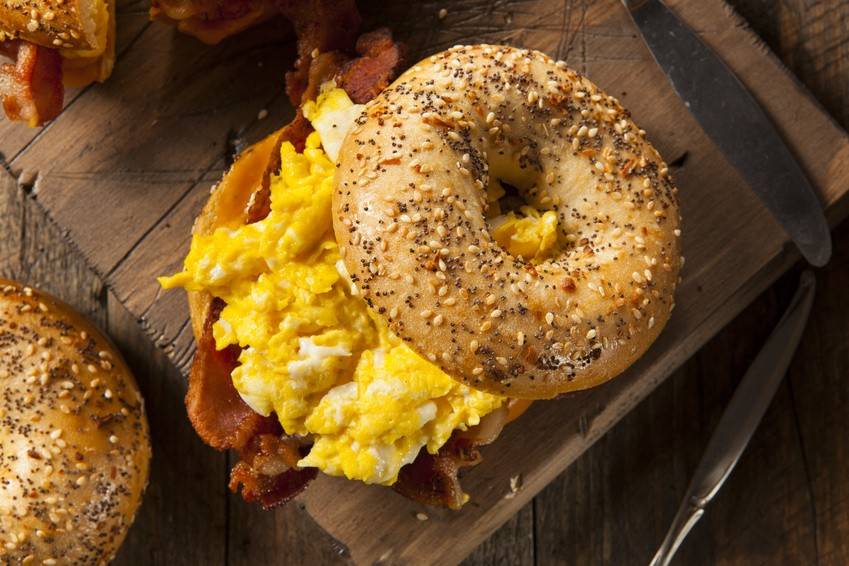 Frühstücksbagel Rezept