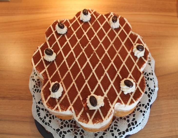 Kaffee-Mascarpone-Torte