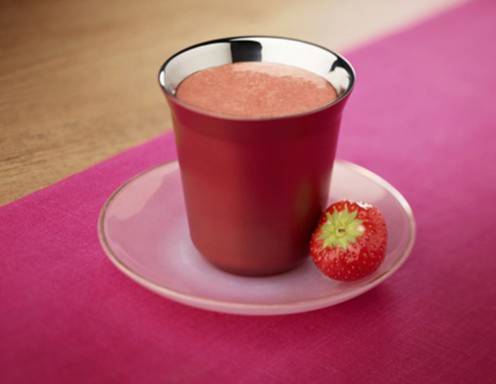 Kaffee-Erdbeer-Himbeer-Smoothie Rezept
