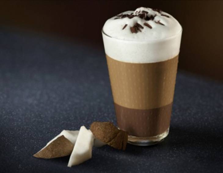 Mocca Latte mit Kokosnuss Mocca Latte mit Kokosnuss