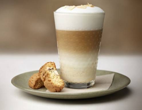 Vanille-Mandel-Kaffee mit Krokant Rezept
