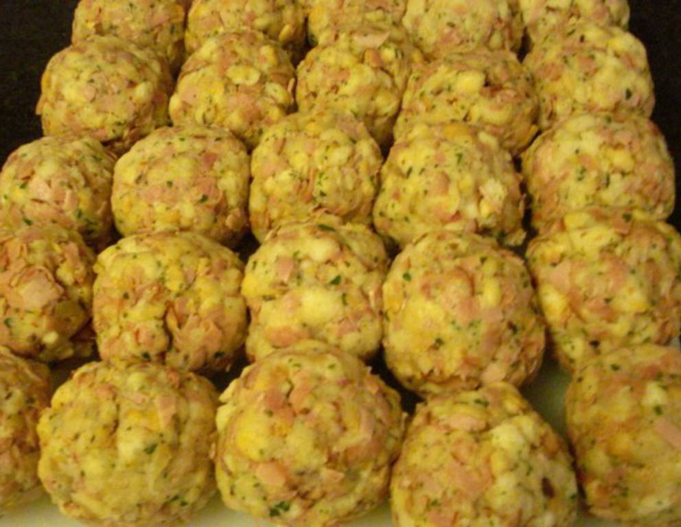 Speckknödel auf Vorrat Speckknödel auf Vorrat