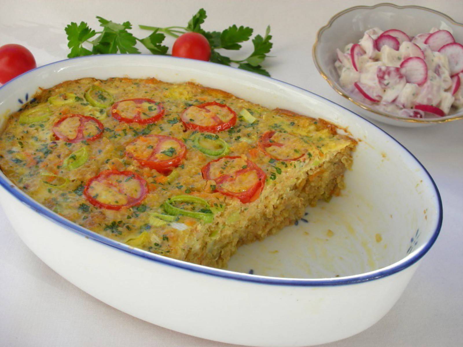 Quinoa Auflauf Rezept - ichkoche.de Quinoa Auflauf Rezept - ichkoche.de