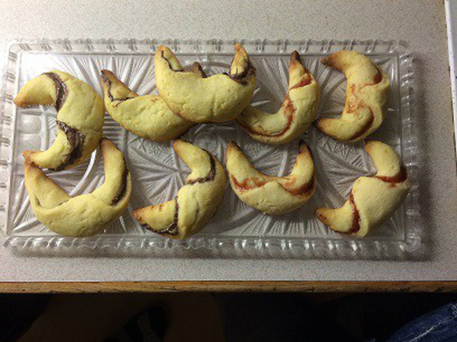 Mini-Schoko-Croissants
