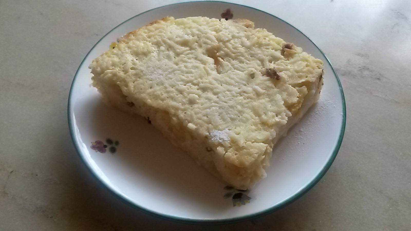 Süsser Reisauflauf