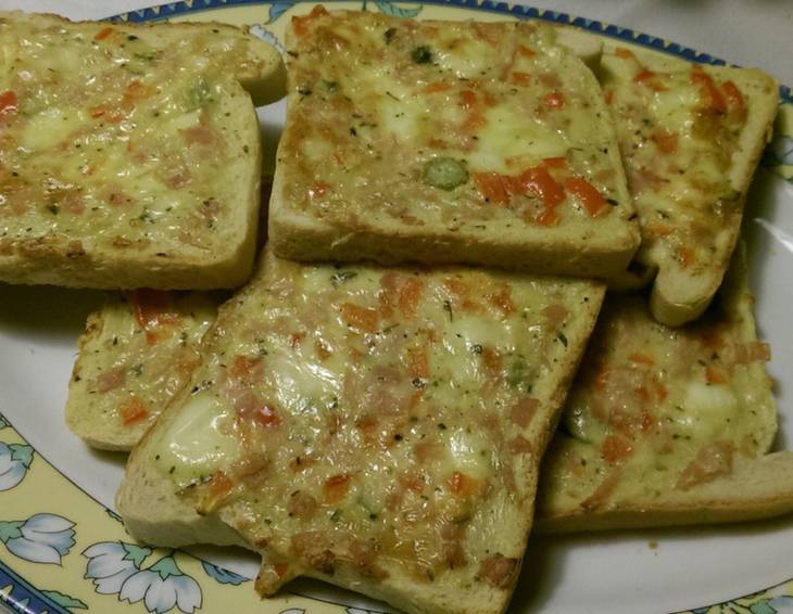 Schnelle Toastbrötchen Schnelle Toastbrötchen