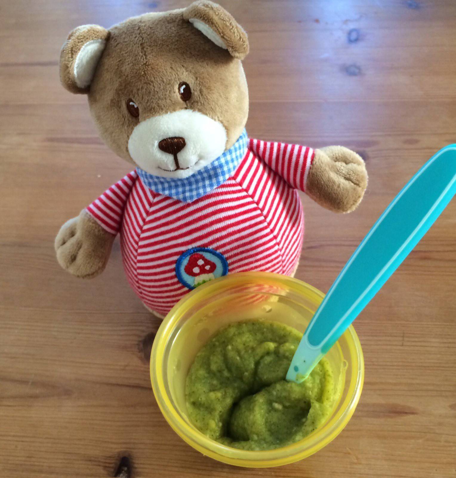 BABY: Brokkoli-Kartoffel-Reisflocken-Brei