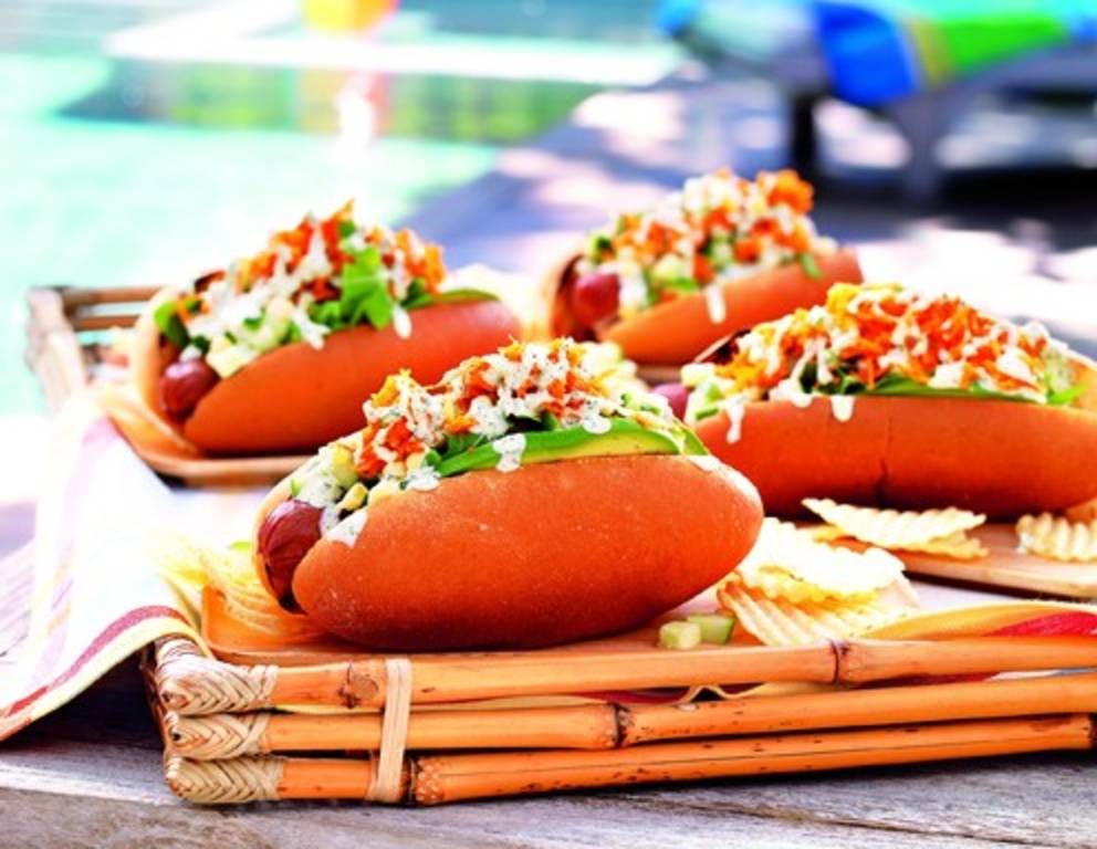 Kalifornische Hot Dogs Kalifornische Hot Dogs