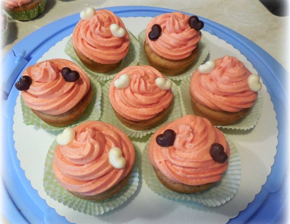 Dinkel-Bananen-Cupcakes Dinkel-Bananen-Cupcakes