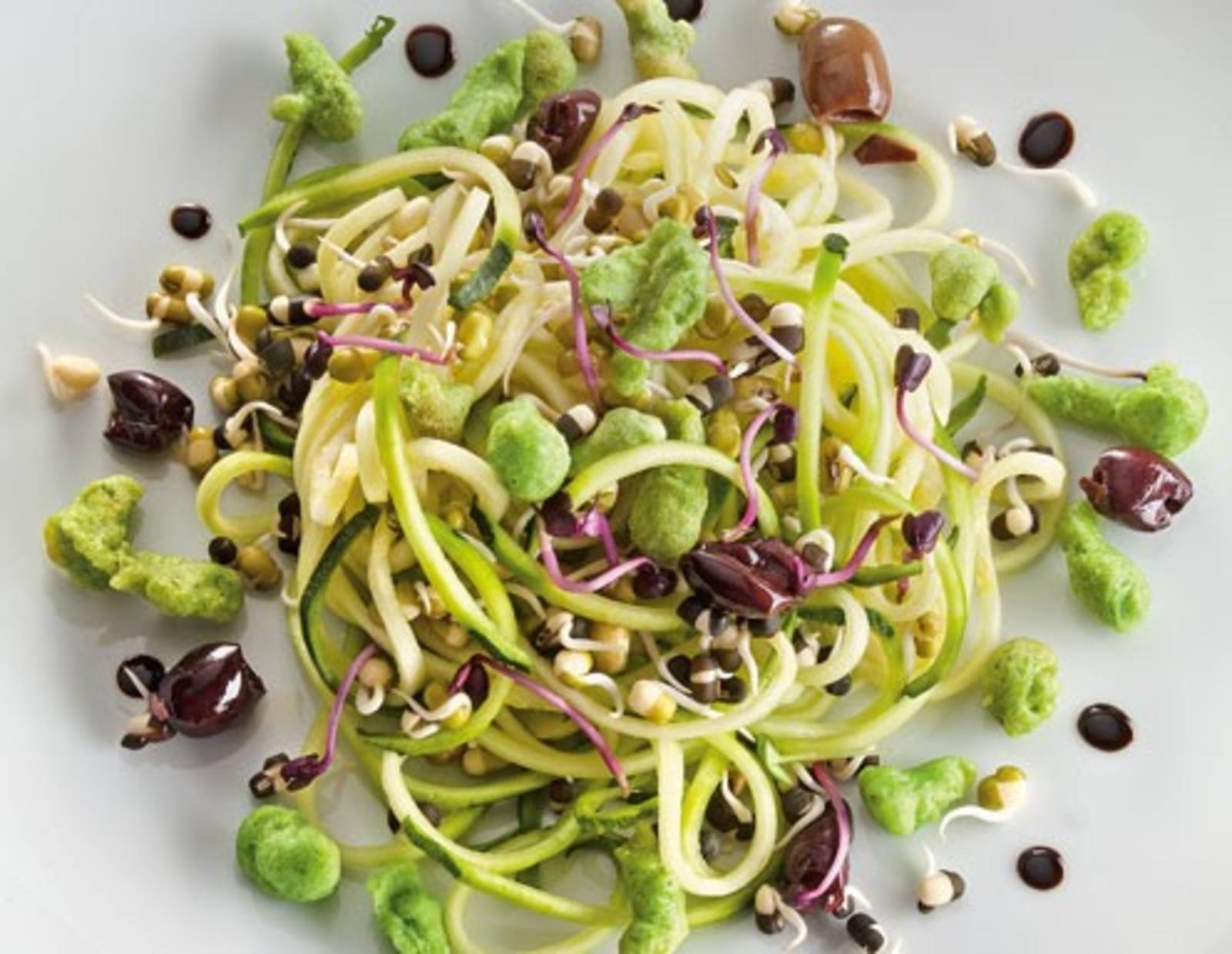 Zucchini-Mungosprossen-Salat Rezept