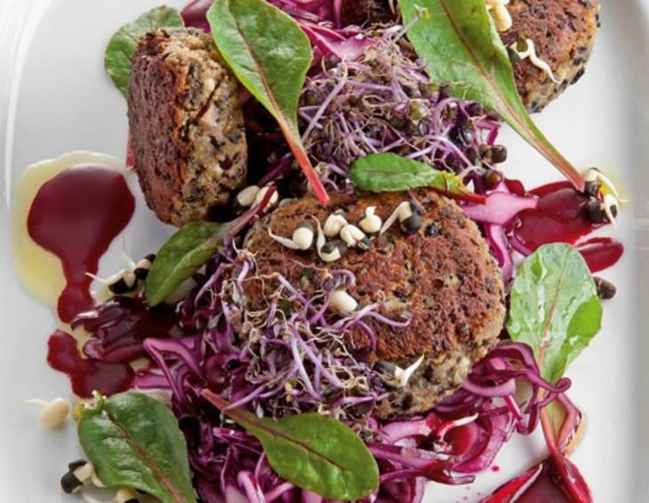 Die „wilden“ Sprossen-Laibchen Die „wilden“ Sprossen-Laibchen