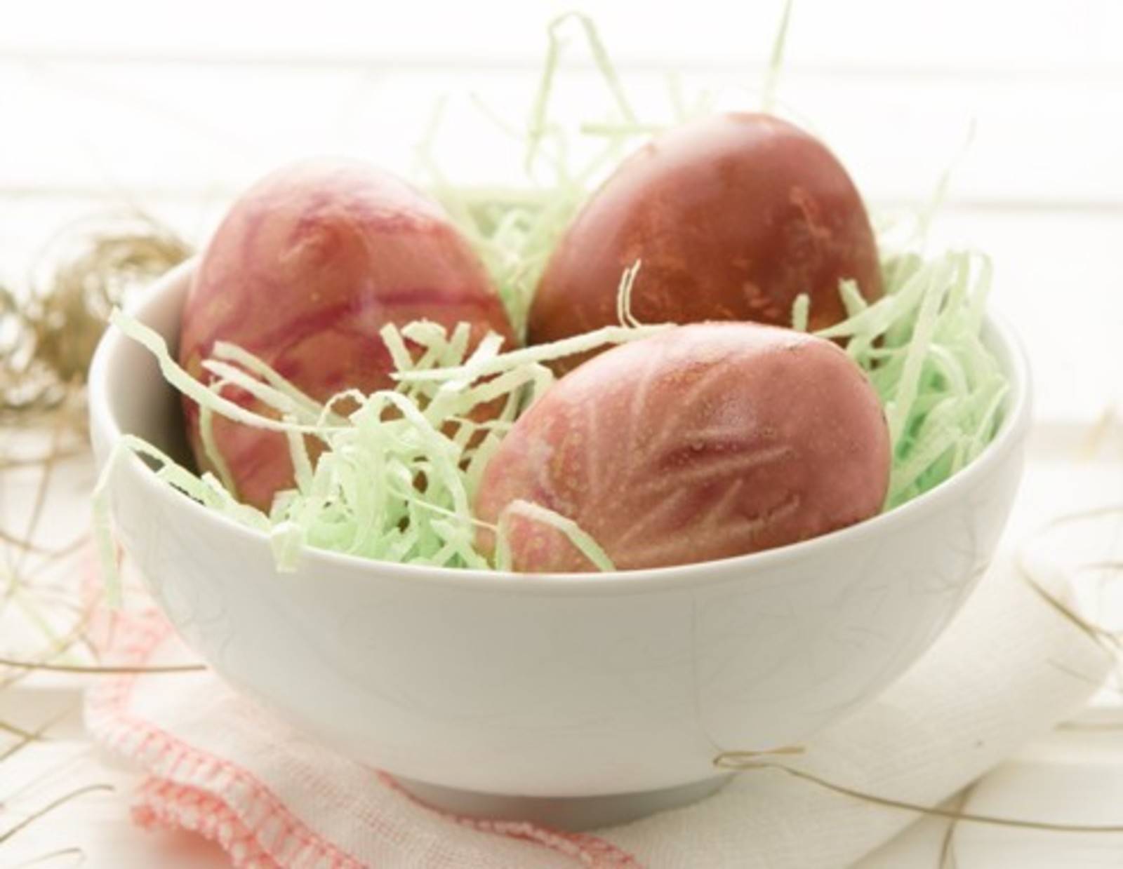 Eier färben mit roten Rüben