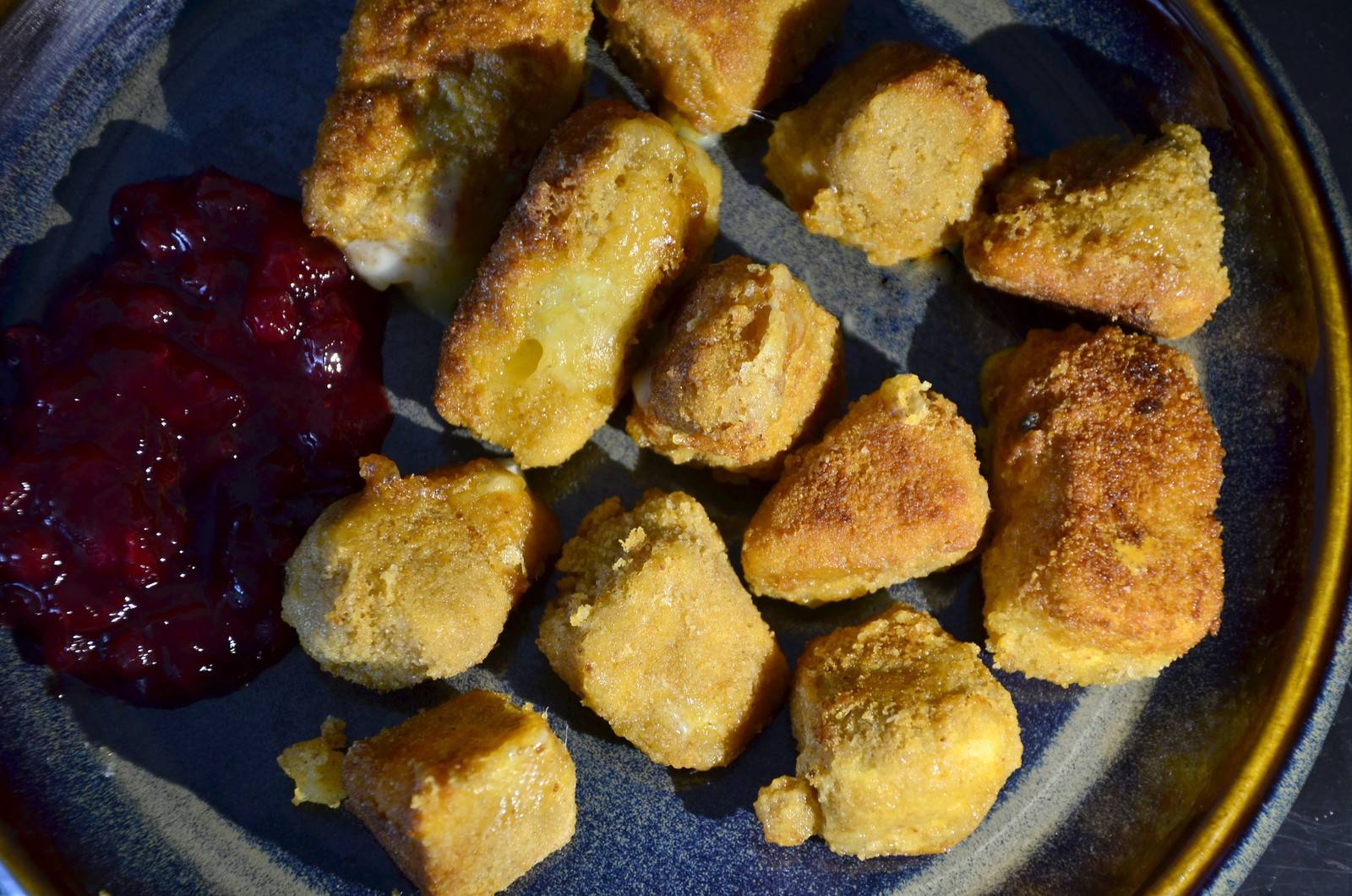 Camembert gebacken