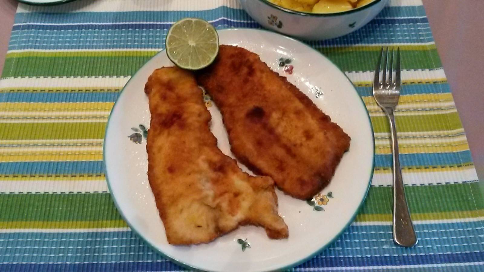 Paniertes Fischfilet