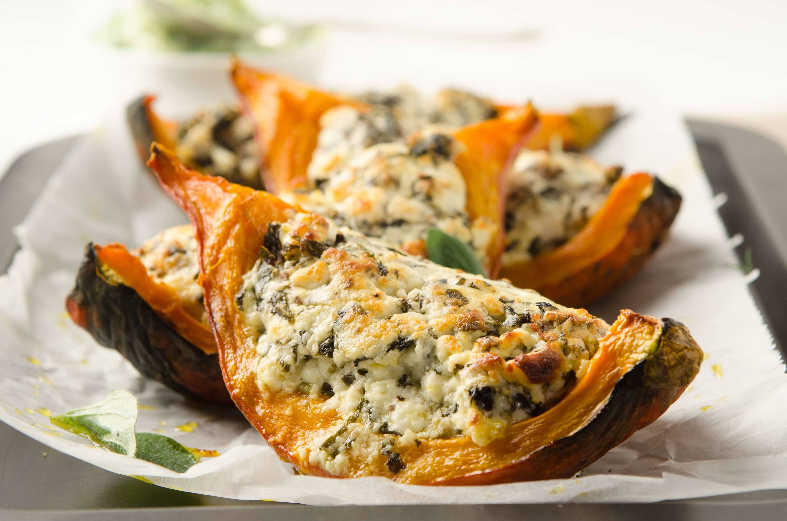 Griechischer Hokkaido mit Zaziki Rezept
