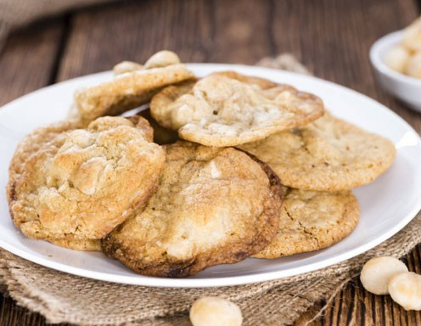 Macadamia-Vanille-Cookies Rezept