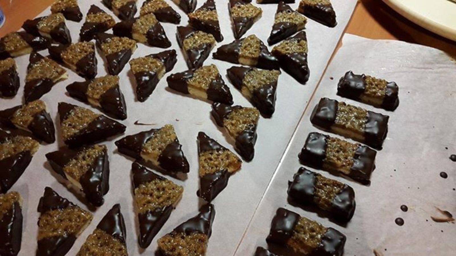 Nussecken Rezept - ichkoche.ch Nussecken Rezept - ichkoche.ch