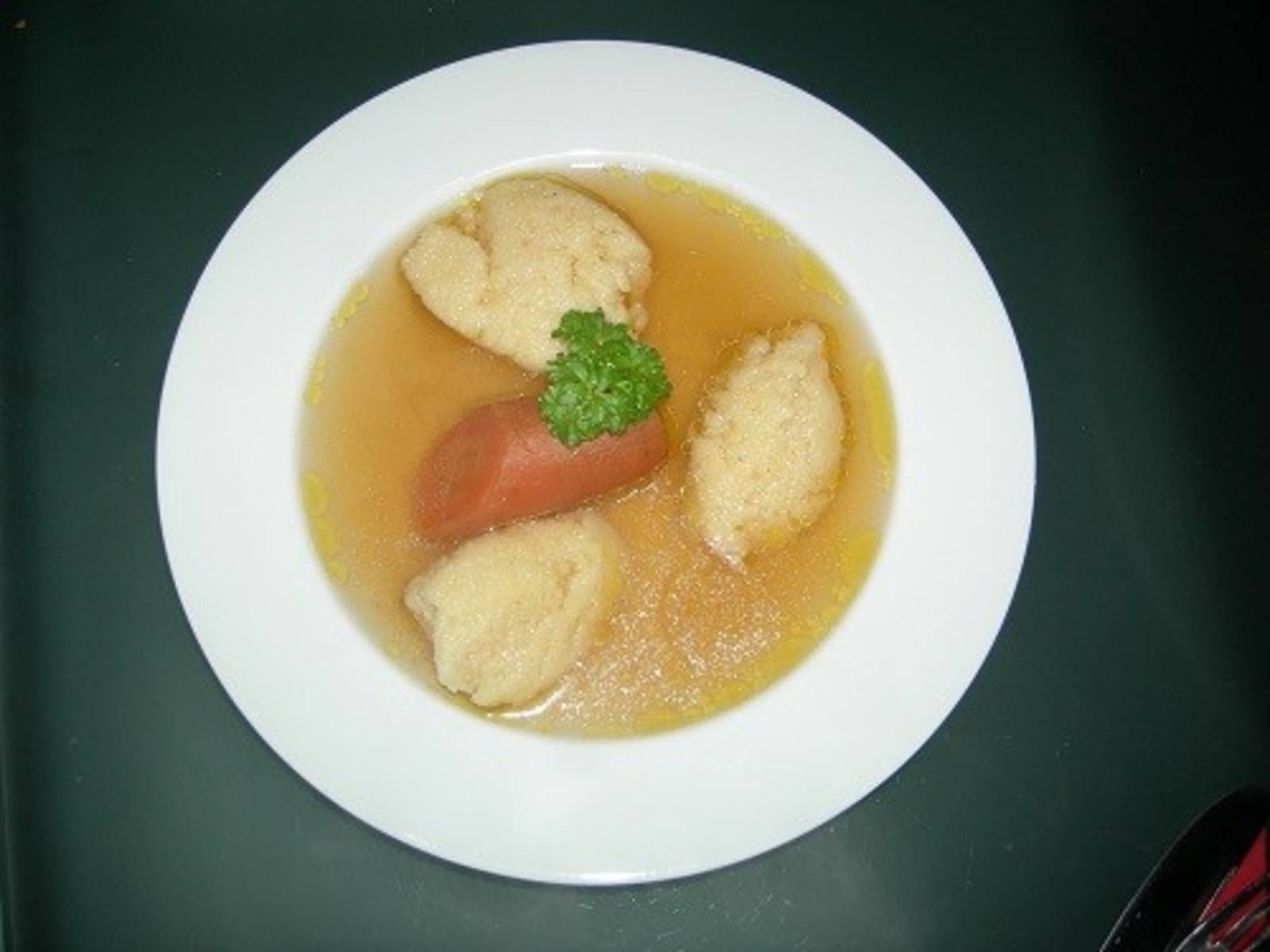 Grießnockerlsuppe