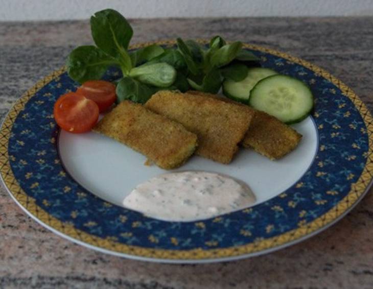 Panierte Zucchini Panierte Zucchini